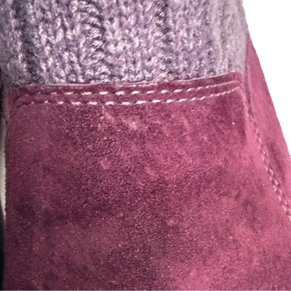 DANSKO BURGUNDY EMILY SUEDE CLOGS MULE SZ 38/8 - Picture 10 of 12